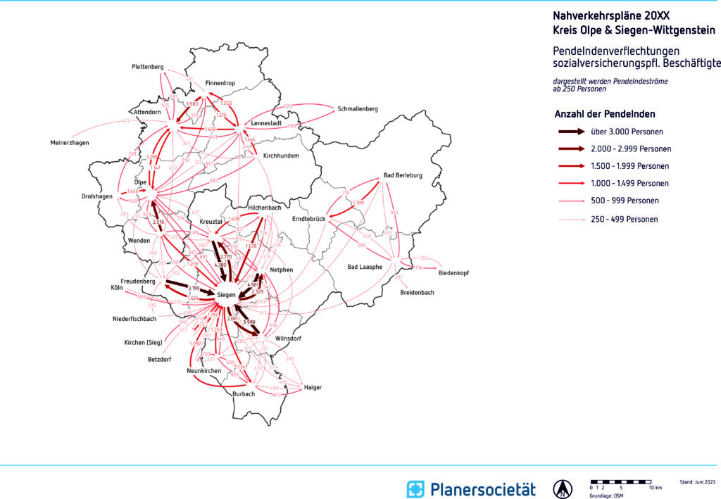 Nahverkehrspläne Kreise Siegen-Wittgenstein &&nbsp;Olpe